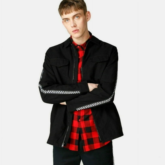 Vans Checker Point Jacket Black - Small - Picture 3 of 8